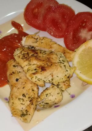 Foto resep Chicken fillet menu diet