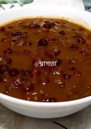 ব্ল্যাক চানা মসালা(black chana masala recipe in Bengali) রেসিপির প্রধান ছবি