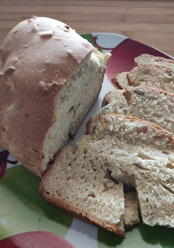 Una foto de Pan con pipas y pasas