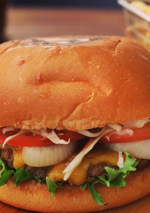 صورة لوصفة برغر🍔