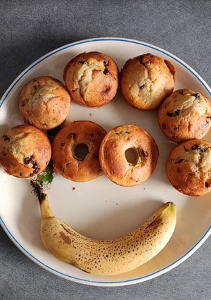 Une photo de Banana bread au pépite de chocolat