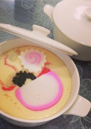 Hình của món Trứng hấp kiểu Nhật (Chawanmushi).