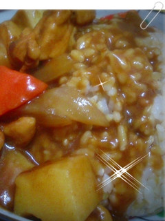 電子鍋簡易咖哩飯 的食譜成品照片