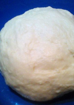 A picture of Corn flour Chapati dough.