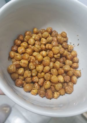 Una foto de Garbanzos crocantes