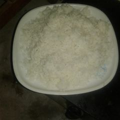 A picture of Plain rice.