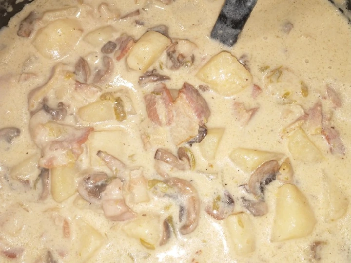 Easy Steps Make Recipes Loaded potato soup the So Delicious Delicious.