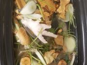 A picture of meat stock