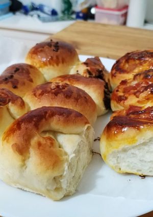 Foto resep Roti Isi dan Gulung (1 kali proofing)