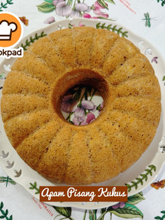 Gambar 👩🍳Apam Pisang Kukus