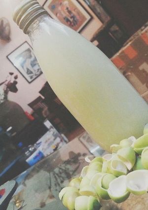 Hình của món Sữa sen.