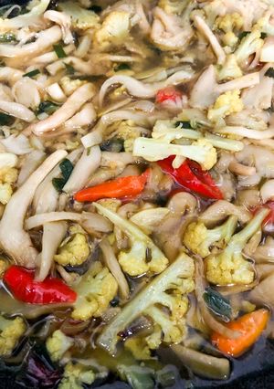 Foto resep Sup Kuning Jamur Brokoli