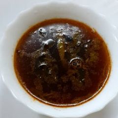 A picture of Kokum Rasam.