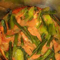 รูปของ Gulai mentimun+kacang panjang