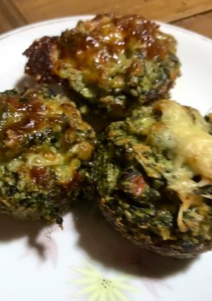 Una foto de Muffins acelga y avena