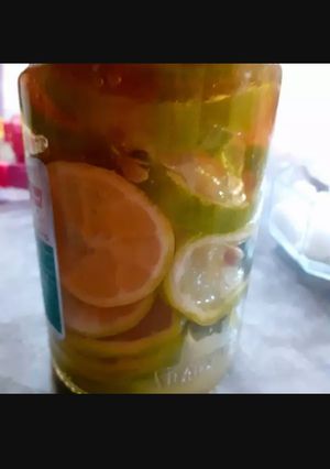 عکسی از دستور معجون لیمو عسل