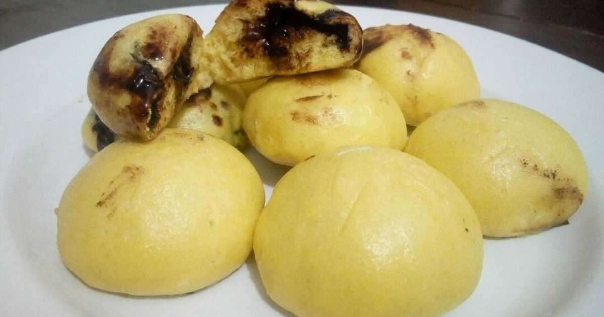 Resep Bapau Labu Kuning (Pumkin Pao) oleh Yuanita Apriani - Cookpad