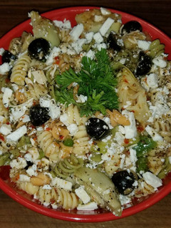 A picture of Mike's Mediterranean Chilled Salad.