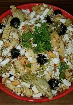 A picture of Mike's Mediterranean Chilled Salad.