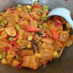 A picture of Sambel Goreng Krecek Petai.