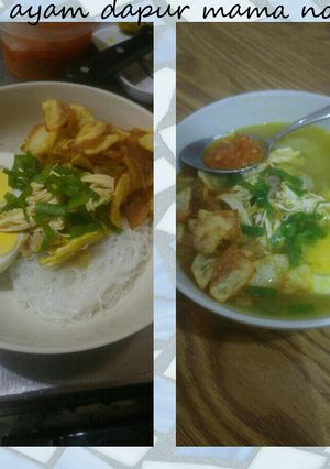 Foto resep Soto ayam dapur mama noya