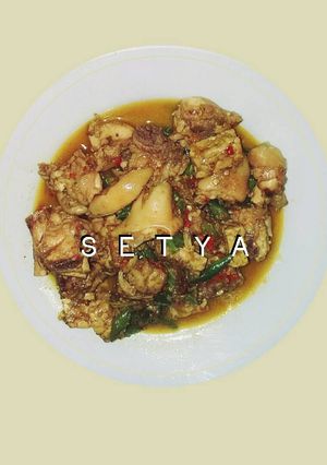 Foto resep Ayam tempe kuah kental