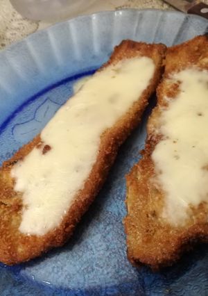 Una foto de Milanesas de berenjena