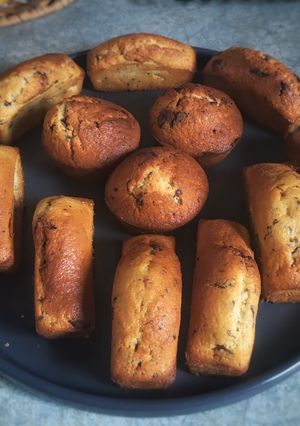 Une photo de Muffins chocolat vanille