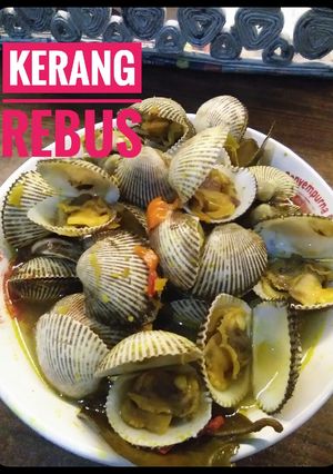 Foto resep Kerang Rebus bumbu kuning