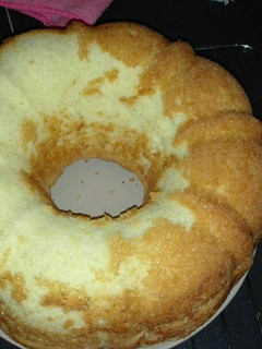 Una foto de Bizcocho de yogur sin gluten