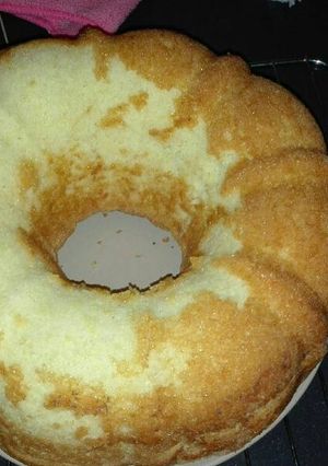 Una foto de Bizcocho de yogur sin gluten
