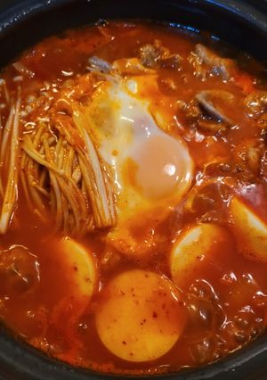 Foto resep 104. Kimchi Jjigae 김치찌개