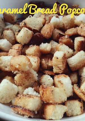 Foto resep Caramel Bread Popcorn