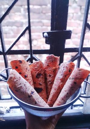গাজরের থেপলা (Carrot Thepla Recipe in Bengali) রেসিপির প্রধান ছবি