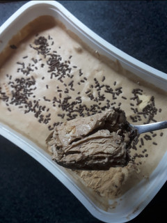 Una foto de Helado de Café