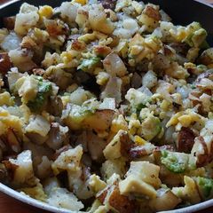 A picture of Hashbrowns.