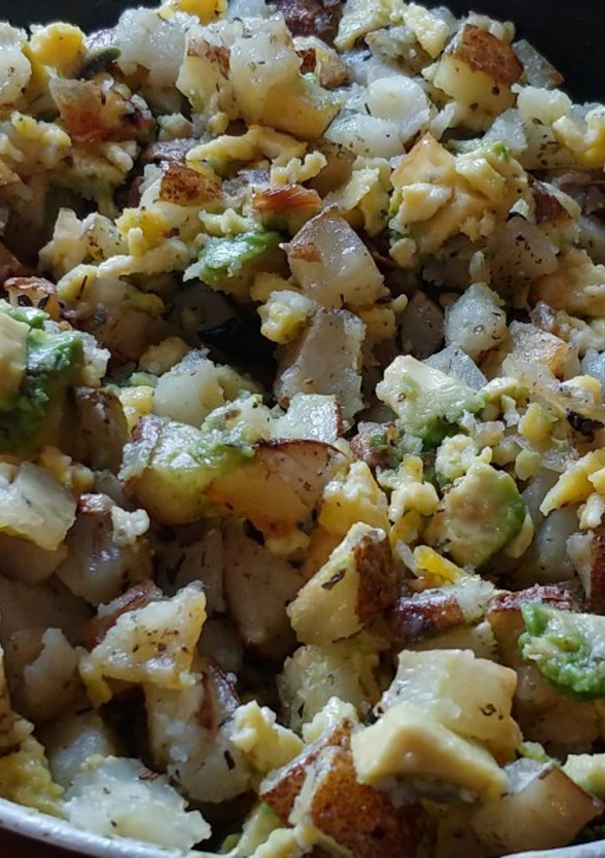 A picture of Hashbrowns.