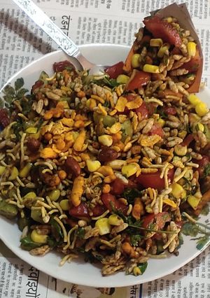 A picture of Corn Bhel.