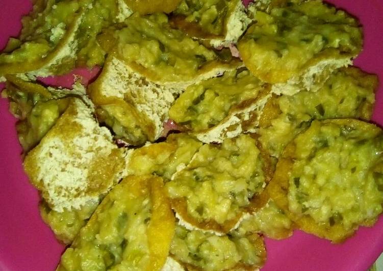 Tahu walik isi aci ayam