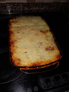 Una foto de Pastel de patatas y carne