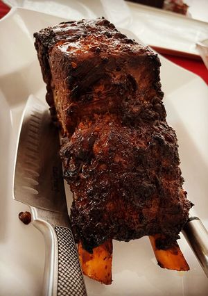 A picture of Instant Pot Frozen Prime Rib.