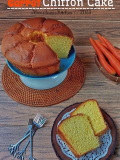 Foto resep Carrot Chiffon Cake