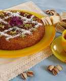 خاگینه پسته و موز