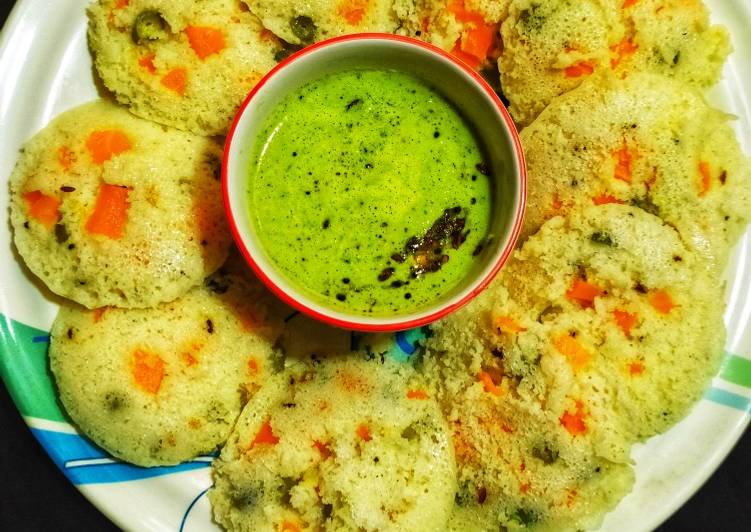 Vegetable idli