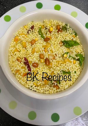 A picture of Sabudana mixture/Sago mixture.