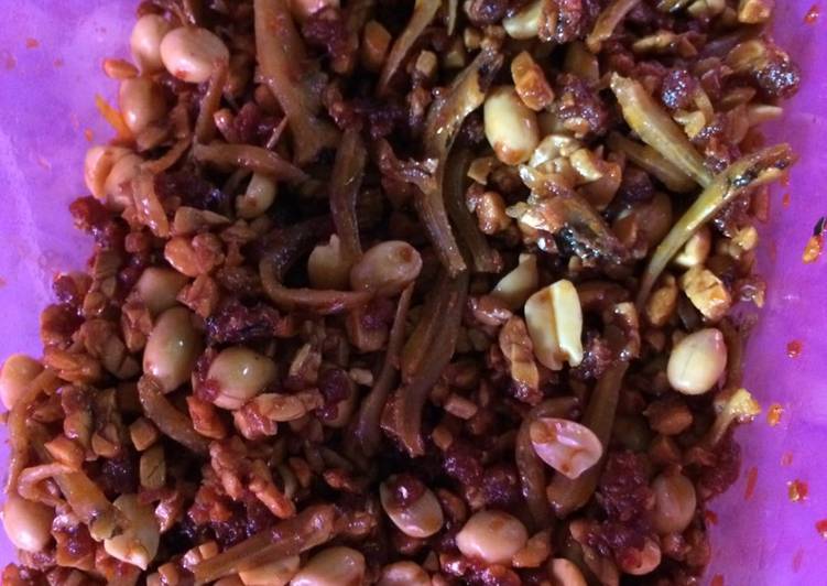 Bagaimana Membuat Kering tempe teri kacang Anti Gagal