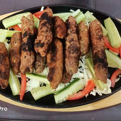 A picture of Beef kabab.