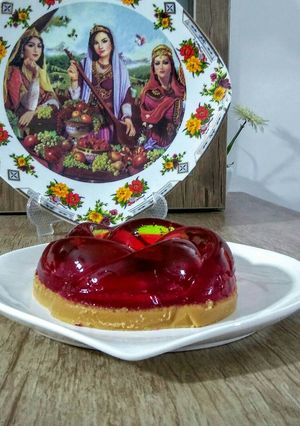 عکسی از دستور دسر ژله و ژله بستنی