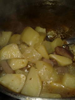 Una foto de Papas con chocos