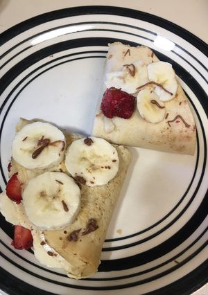 Una foto de Crepas dulces